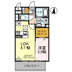 サンライズ湊Ⅱの物件間取画像